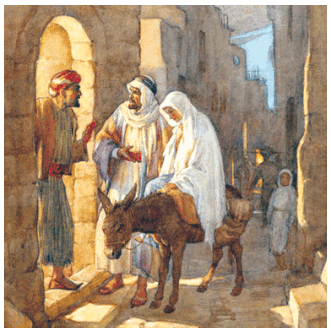jesus at the inn